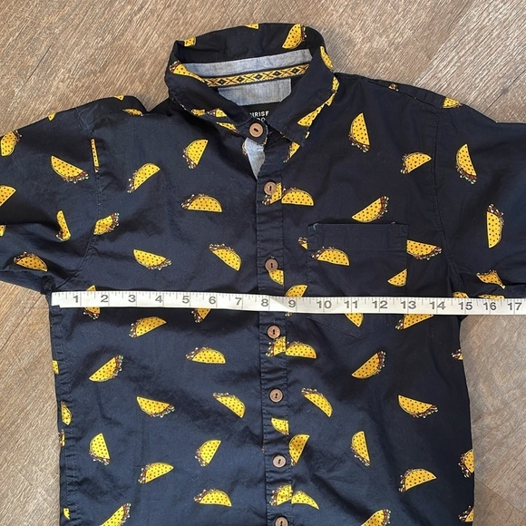 Sunrise Kingdom Navy Taco Button Up Shirt size Small (8) - Picture 13 of 15